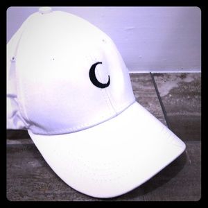 Cute moon baseball cap